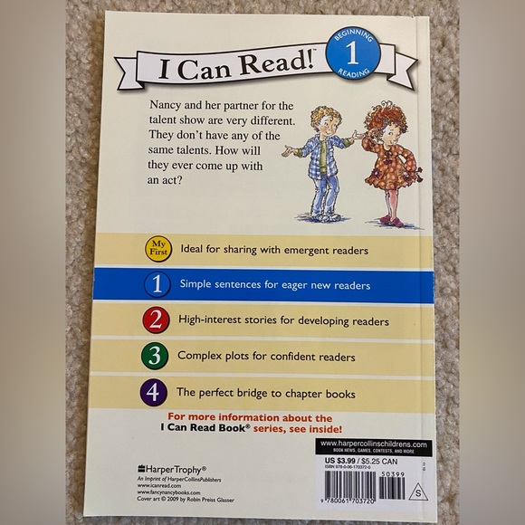 Fancy Nancy - I Can Read, Level 1 - Bundle & Canvas Bag - Picture 10 of 16